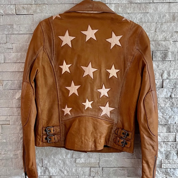 Mauritius Christy Leather Jacket in Honeycomb - NWOT - Picture 7 of 9